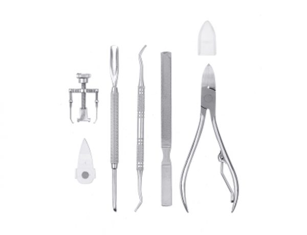 Pediküre Set, 6tlg., Edelchrome